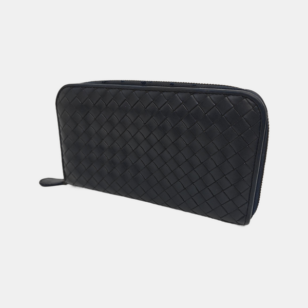 Calfskin Wallet Blue