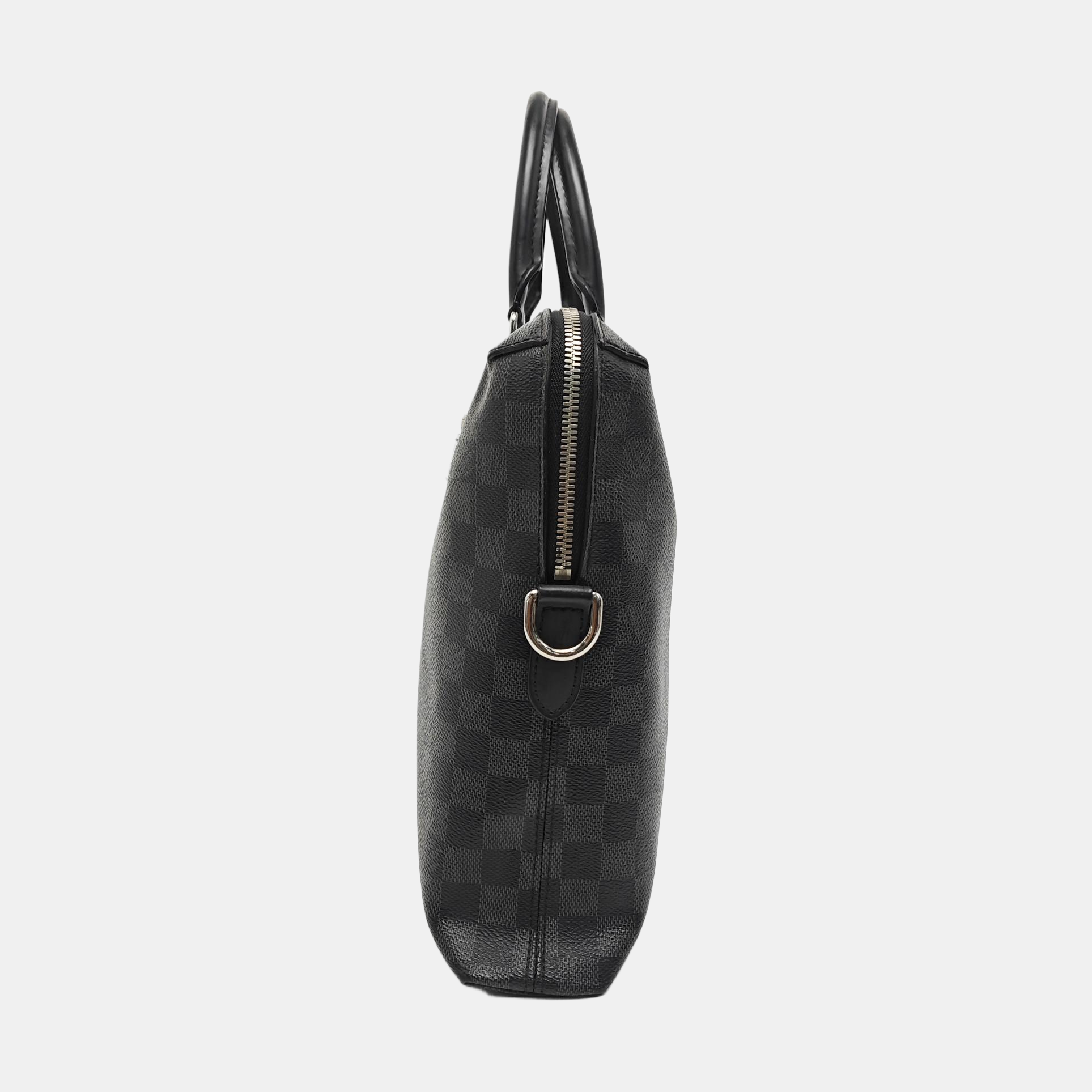 PORTE-DOCUMENTS Damier Graphite Coated Canvas Black