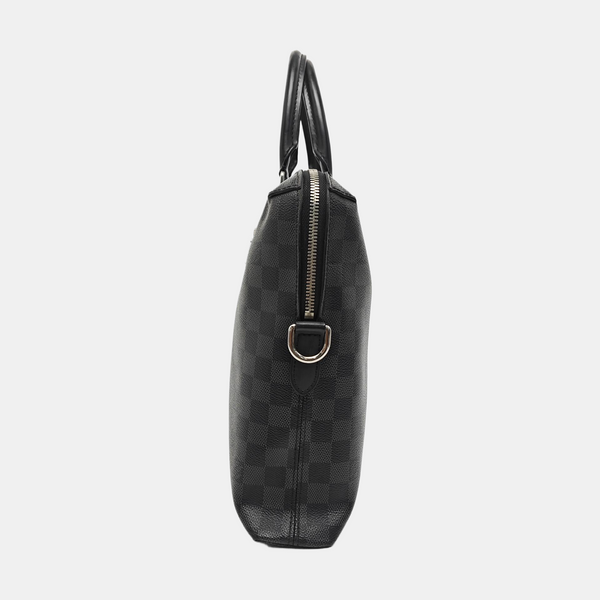 PORTE-DOCUMENTS Damier Graphite Coated Canvas Black