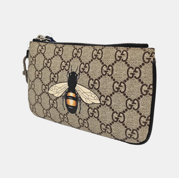 GG Supreme Monogram Coated Canvas Beige