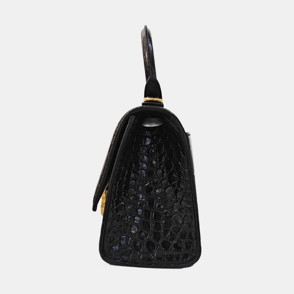 Hourglass XS Calfskin Black