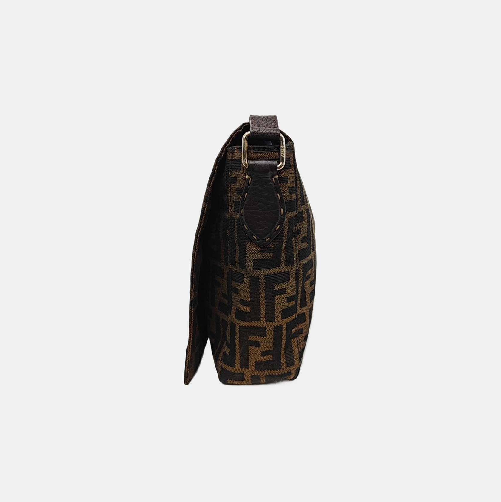 Canvas Shoulder Bag Brown