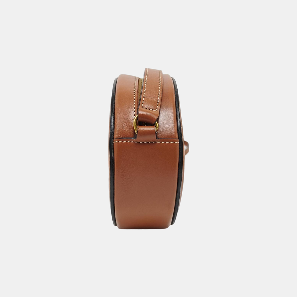 TRIOMPHE Small Calfskin Brown