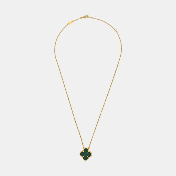Vintage Alhambra 18k Gold Necklace