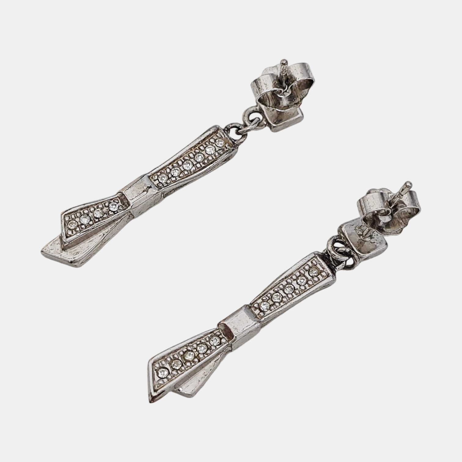 Metal Silver Stud Earrings