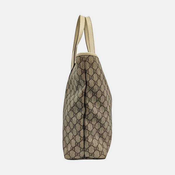 GG Imprime Monogram Coated Canvas Beige