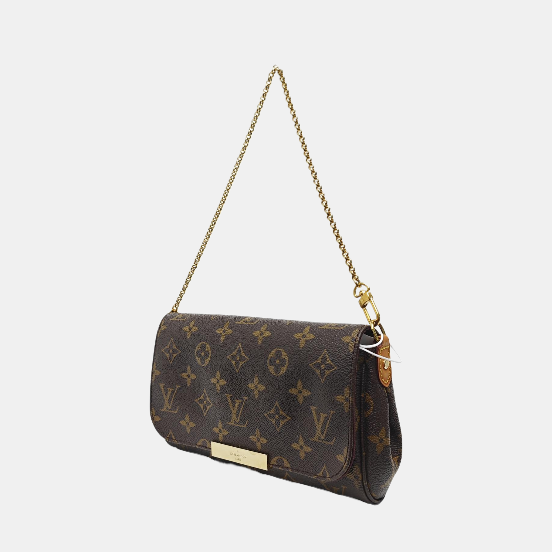 FAVORITE PM Monogram Coated Canvas Brown
