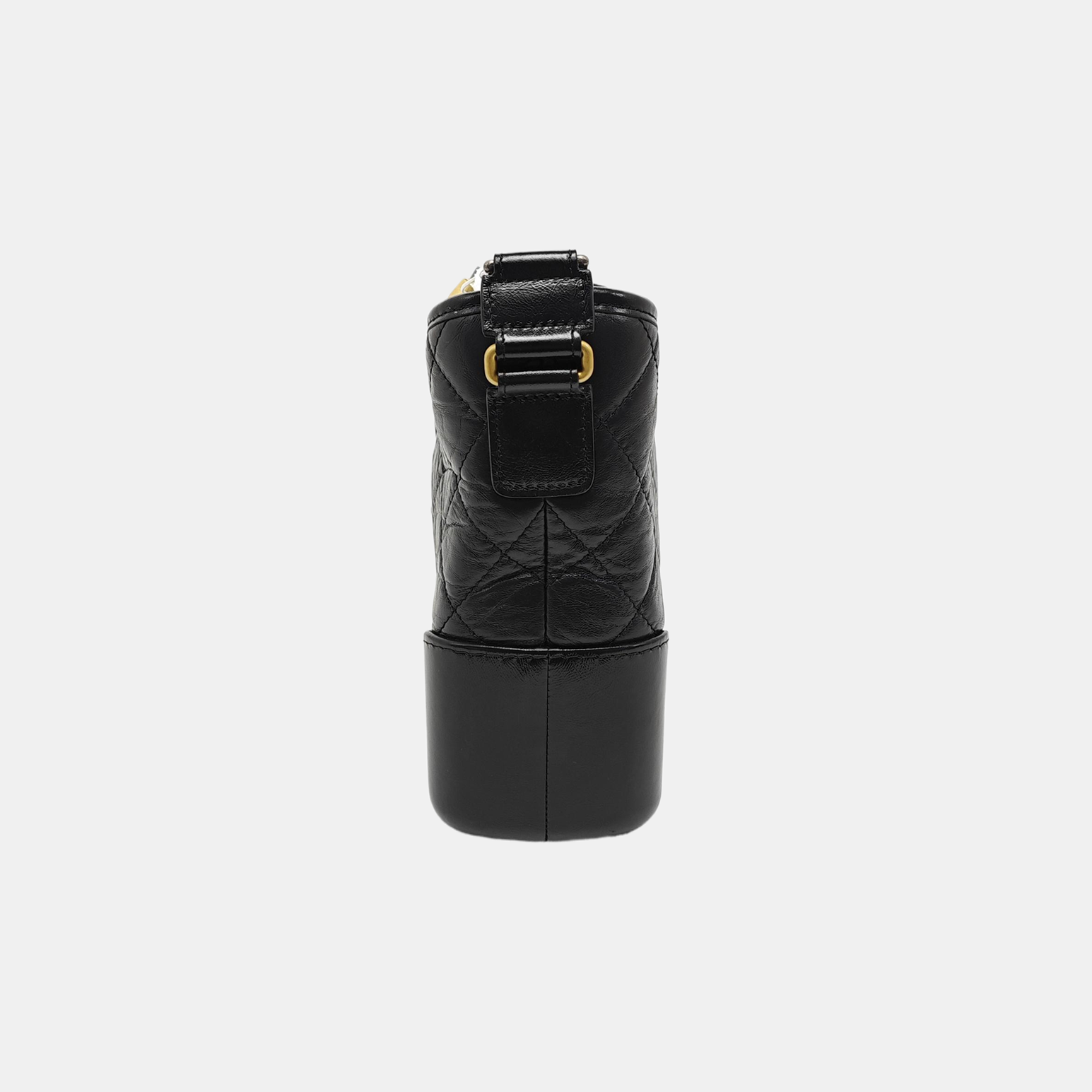 GABRIELLE New Medium Quilted Vintage Calf Black