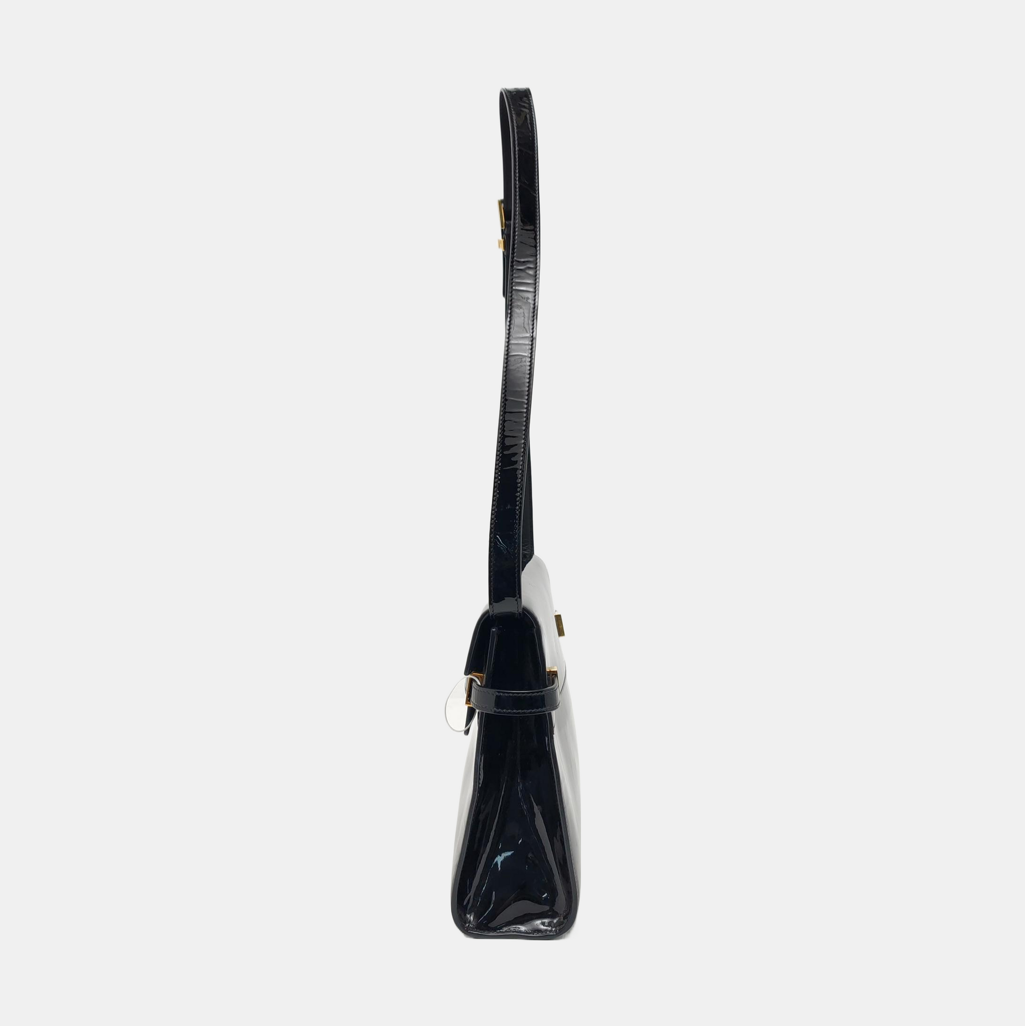 MANHATTAN Patent Leather Black