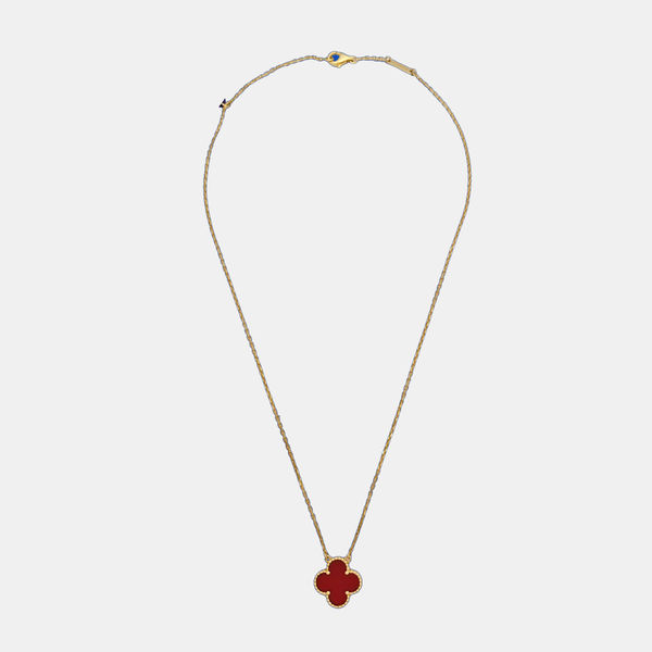 Vintage Alhambra 18k Gold Necklace