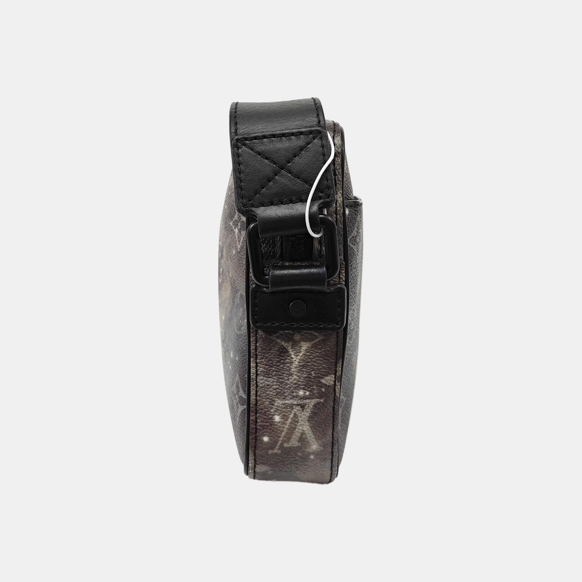 ALPHA Monogram Coated Canvas Gray