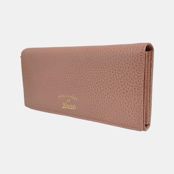 Swing Calfskin Pink Wallet