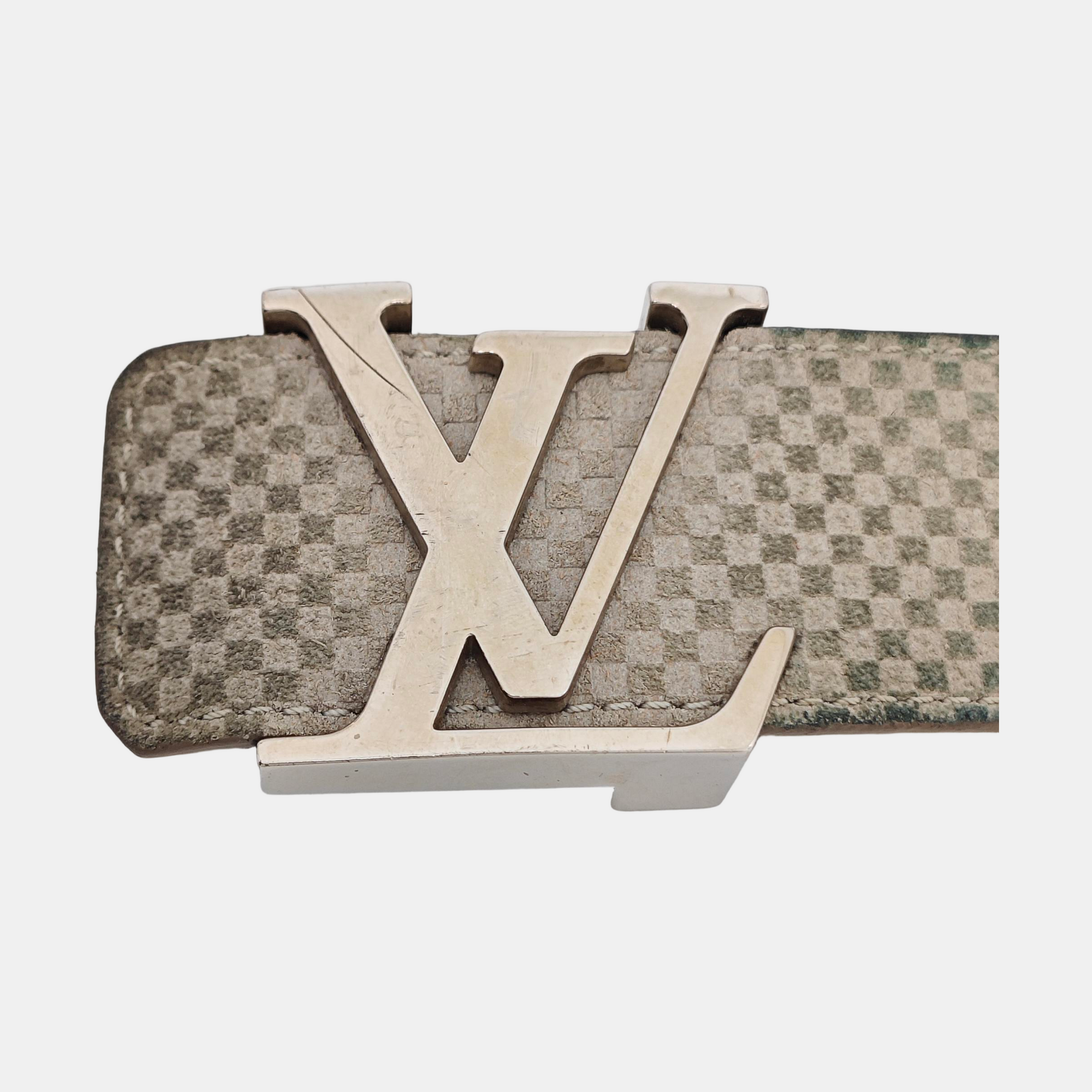 Suede Belt Gray