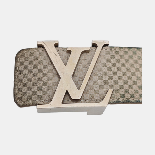 Suede Belt Gray