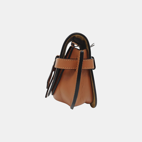 Gate Mini Calfskin Brown