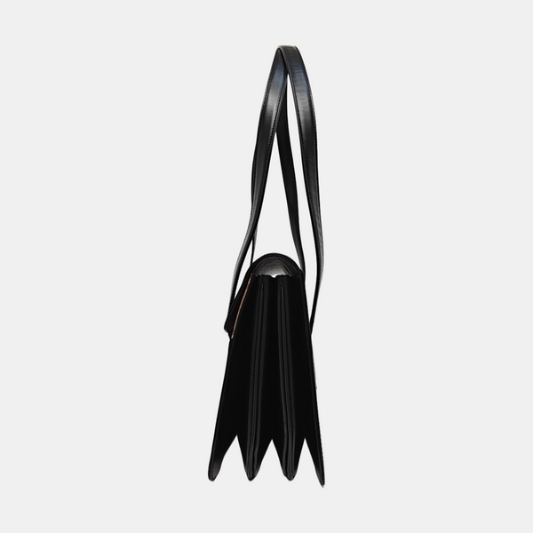Calfskin Shoulder Bag Black