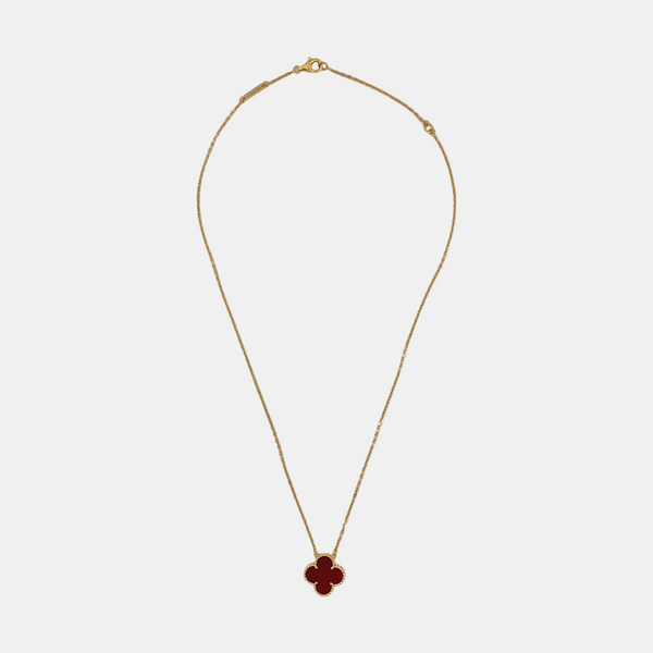 Vintage Alhambra 18k Gold Necklace