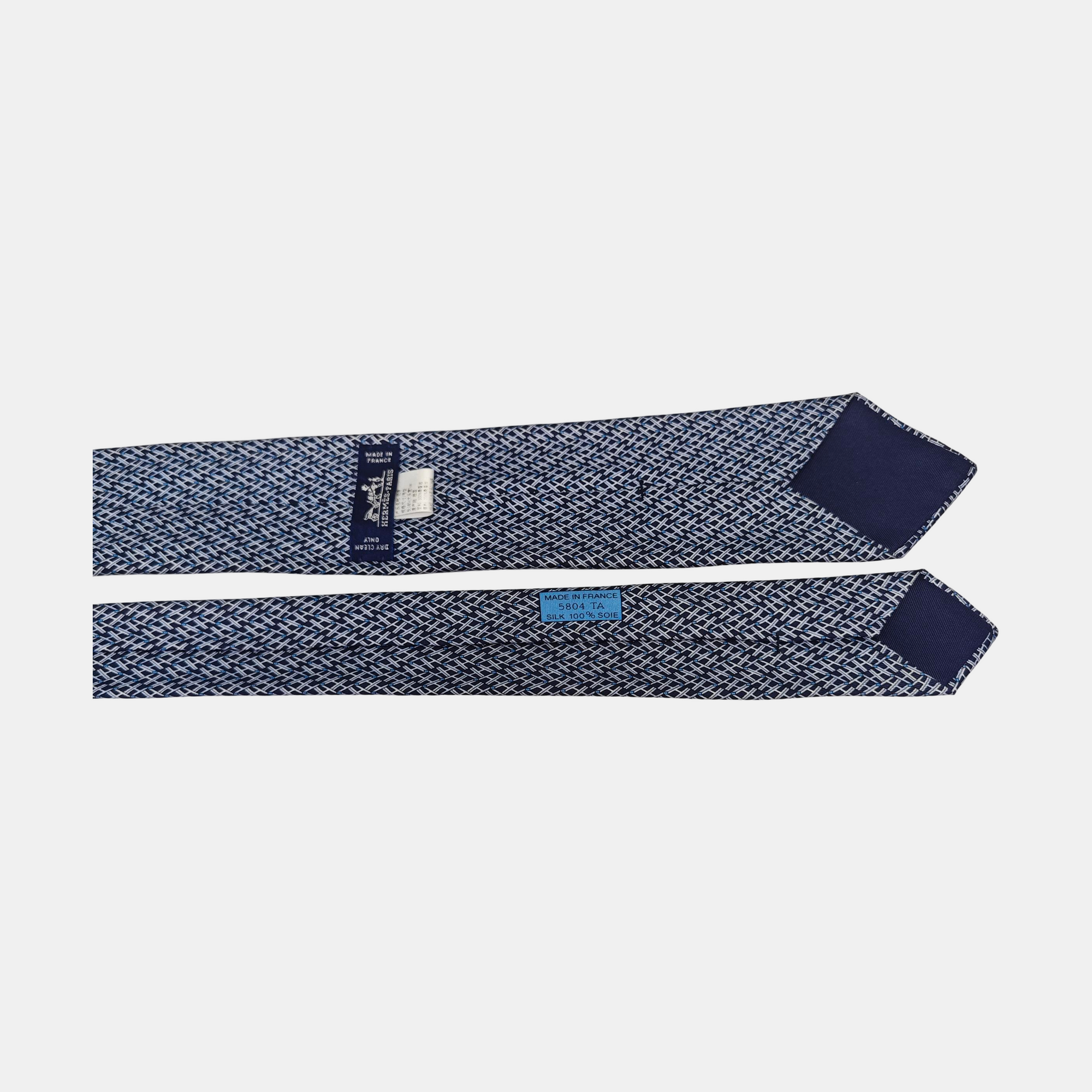 Mulberry Silk Tie Blue