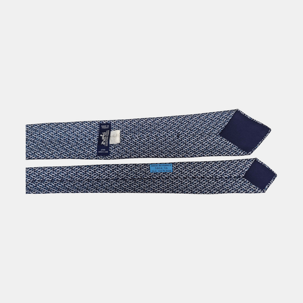 Mulberry Silk Tie Blue