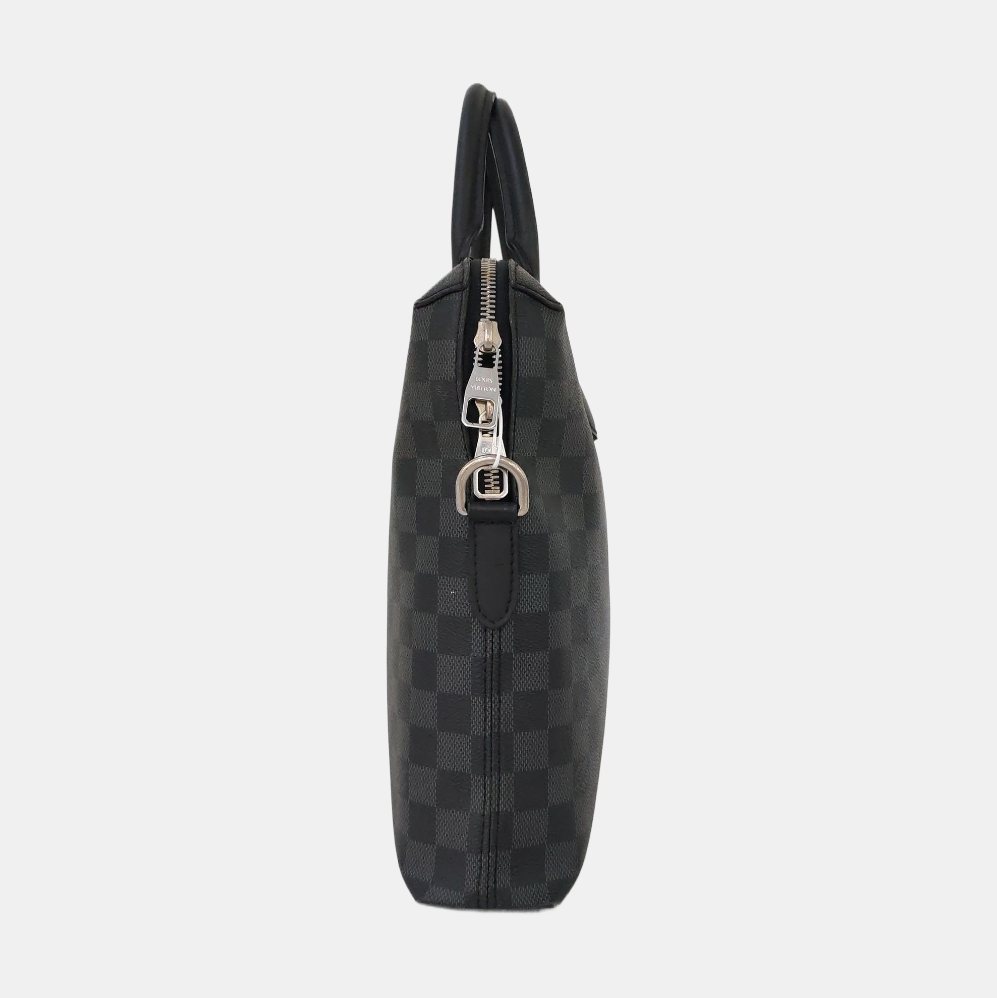 PORTE-DOCUMENTS Damier Graphite Coated Canvas Black