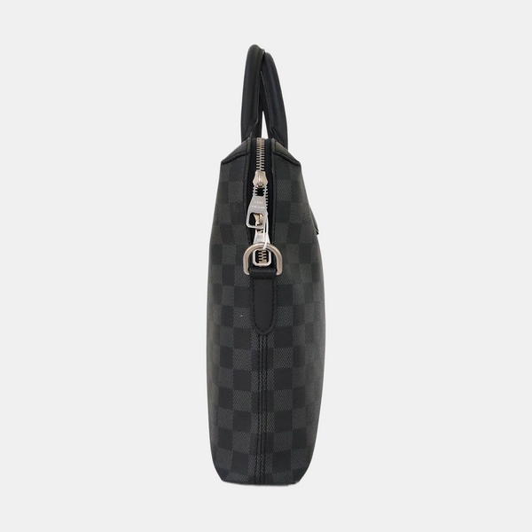 PORTE-DOCUMENTS Damier Graphite Coated Canvas Black