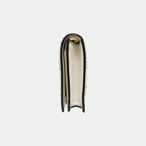 Calfskin Shoulder Bag White