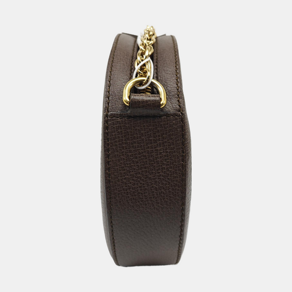 Ophidia Mini Monogram Coated Canvas Beige
