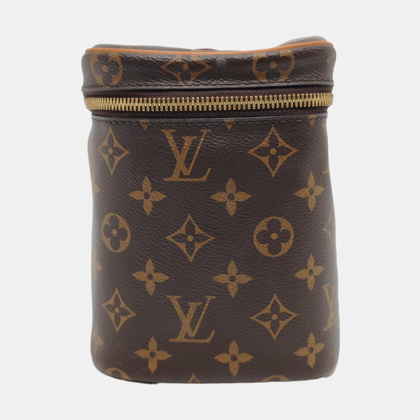 NICE Monogram Coated Canvas Brown