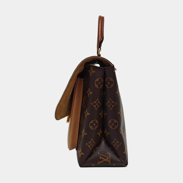 MARIGNAN Monogram Coated Canvas Brown