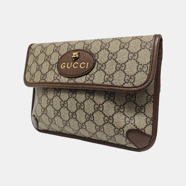 Neo Vintage Monogram Coated Canvas Beige