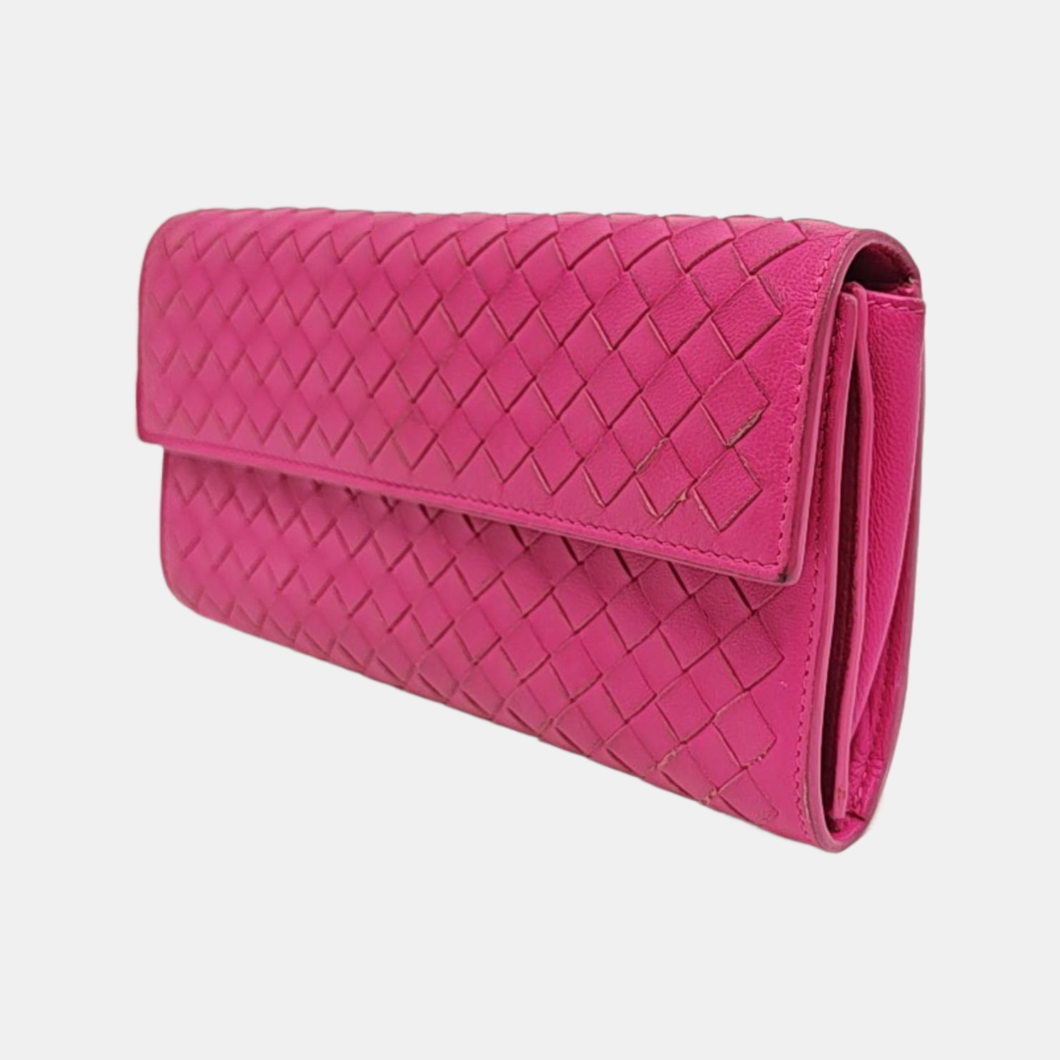 Lambskin Wallet Red