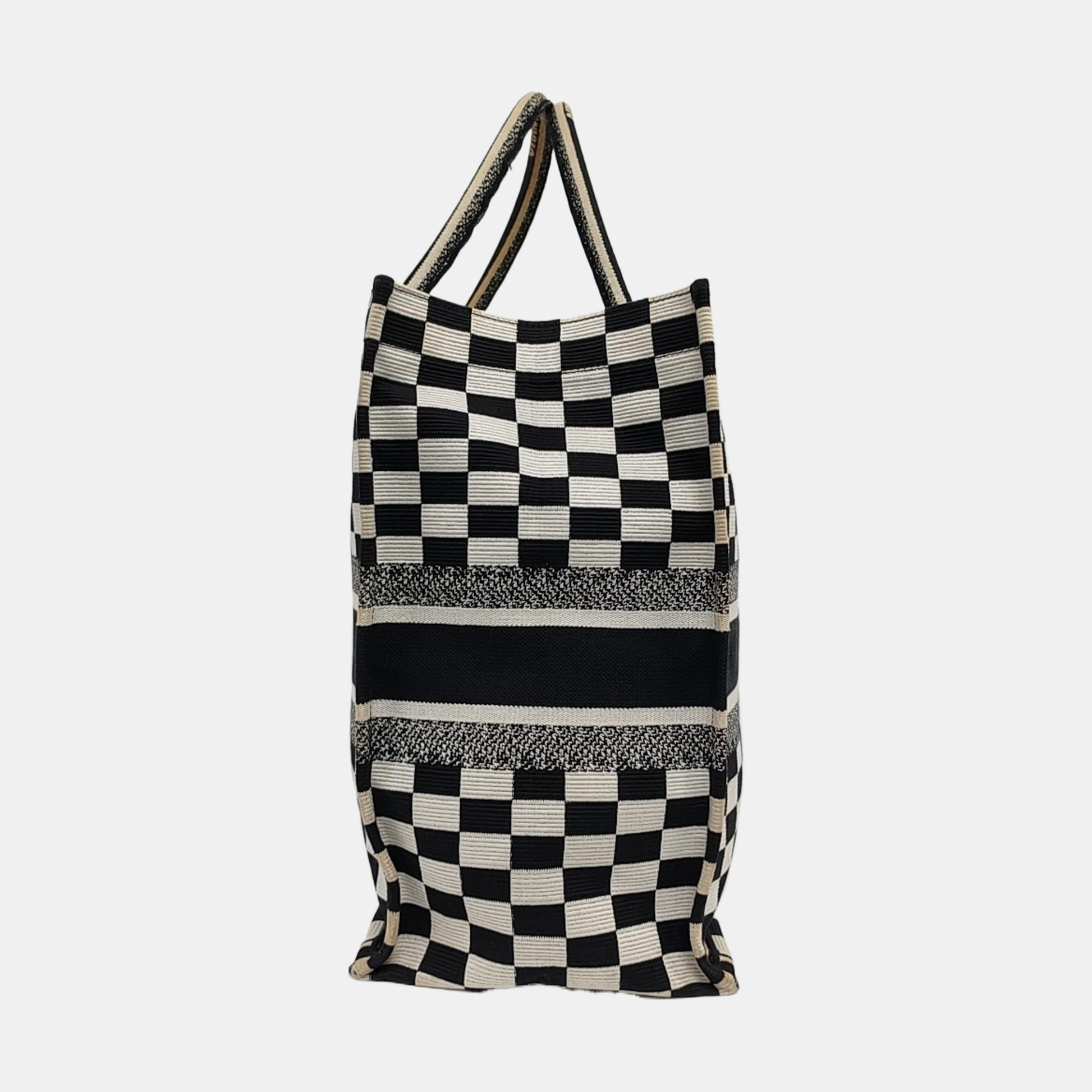 Book Tote Large Canvas Black