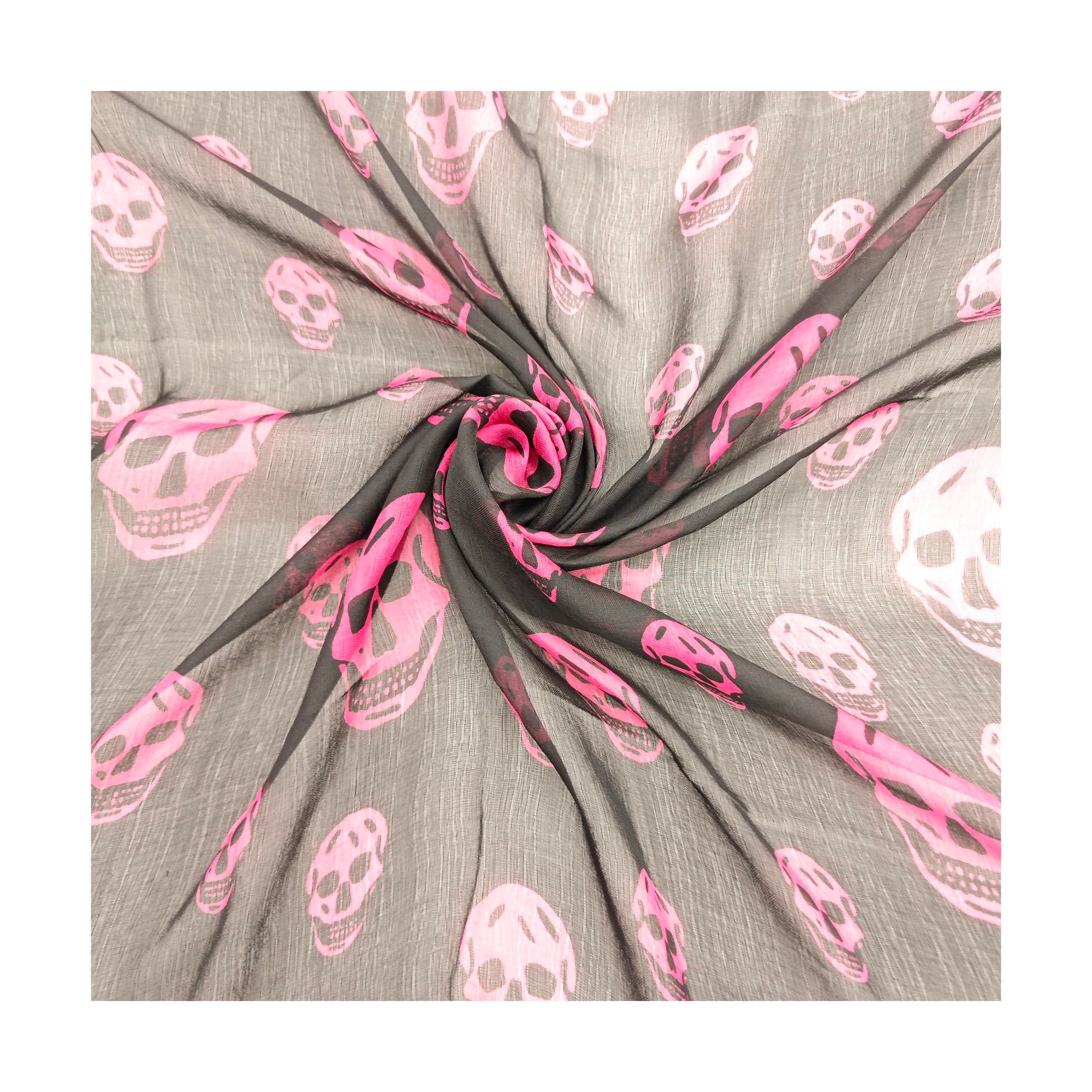 Mulberry Silk Silk Scarf Black