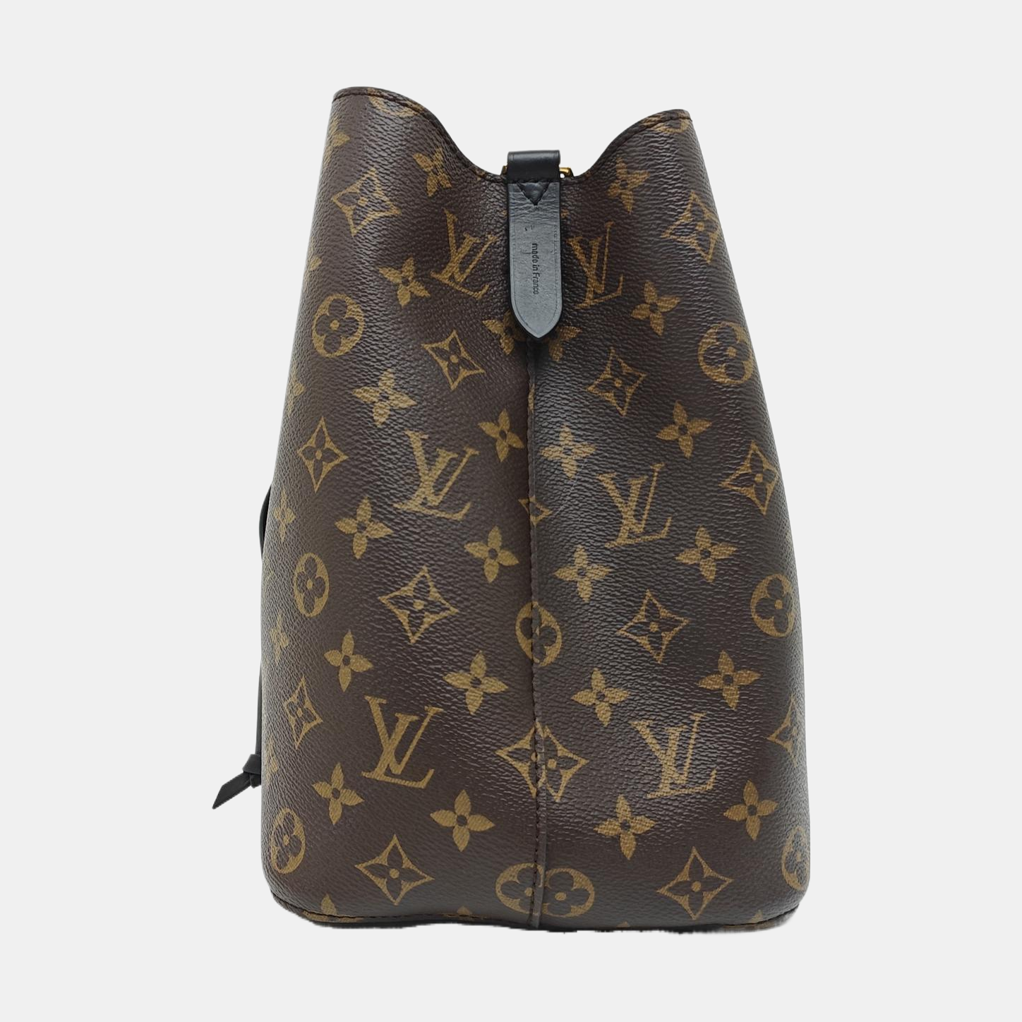 NÉONOÉ MM Monogram Coated Canvas Brown