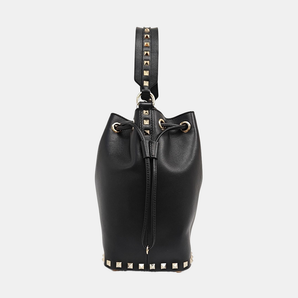 Calfskin Bucket Bag Black