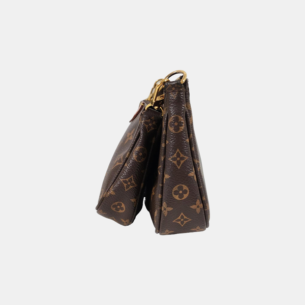 MULTI Monogram Coated Canvas Brown