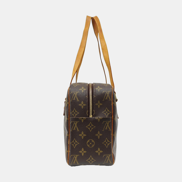 CITE GM Monogram Coated Canvas Brown