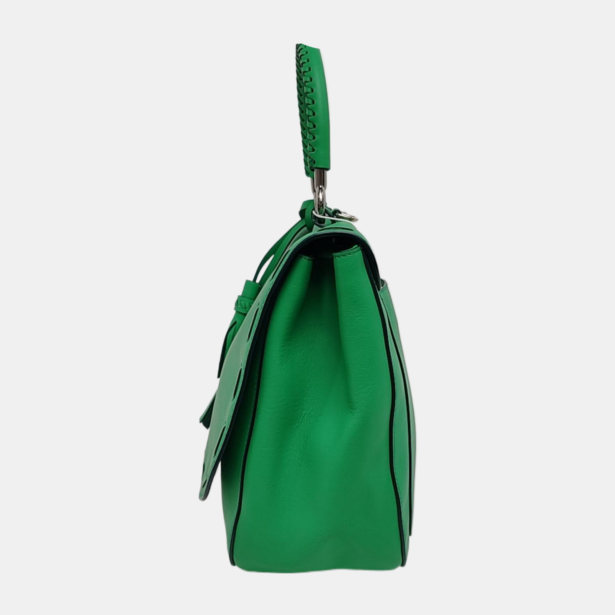 Calfskin Shoulder Bag Green