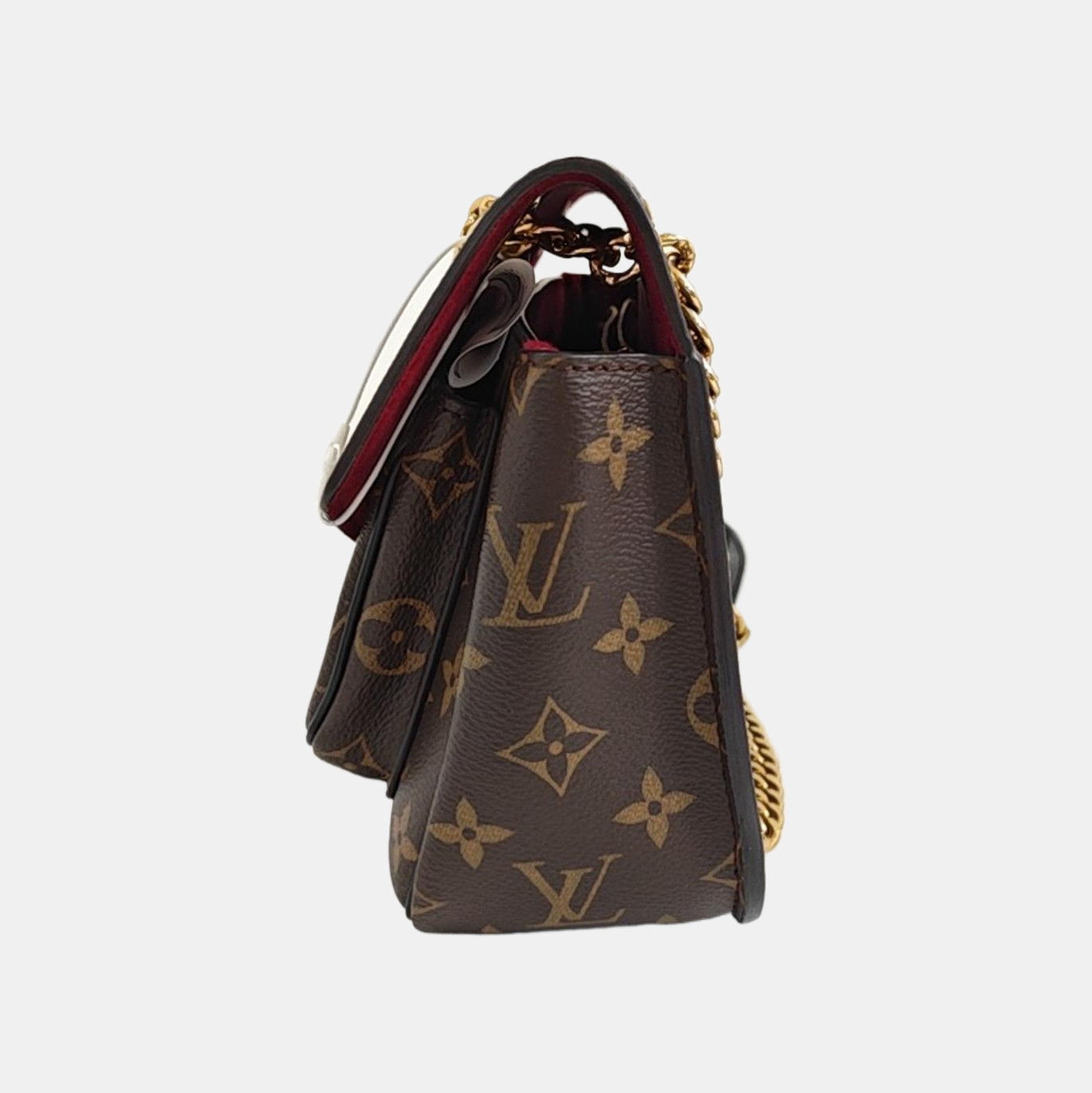 PASSY Monogram Coated Canvas Brown
