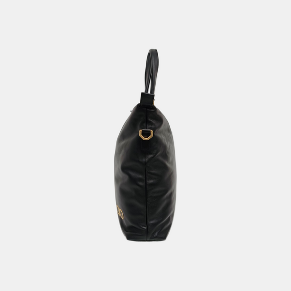 Calfskin Crossbody Bag Black