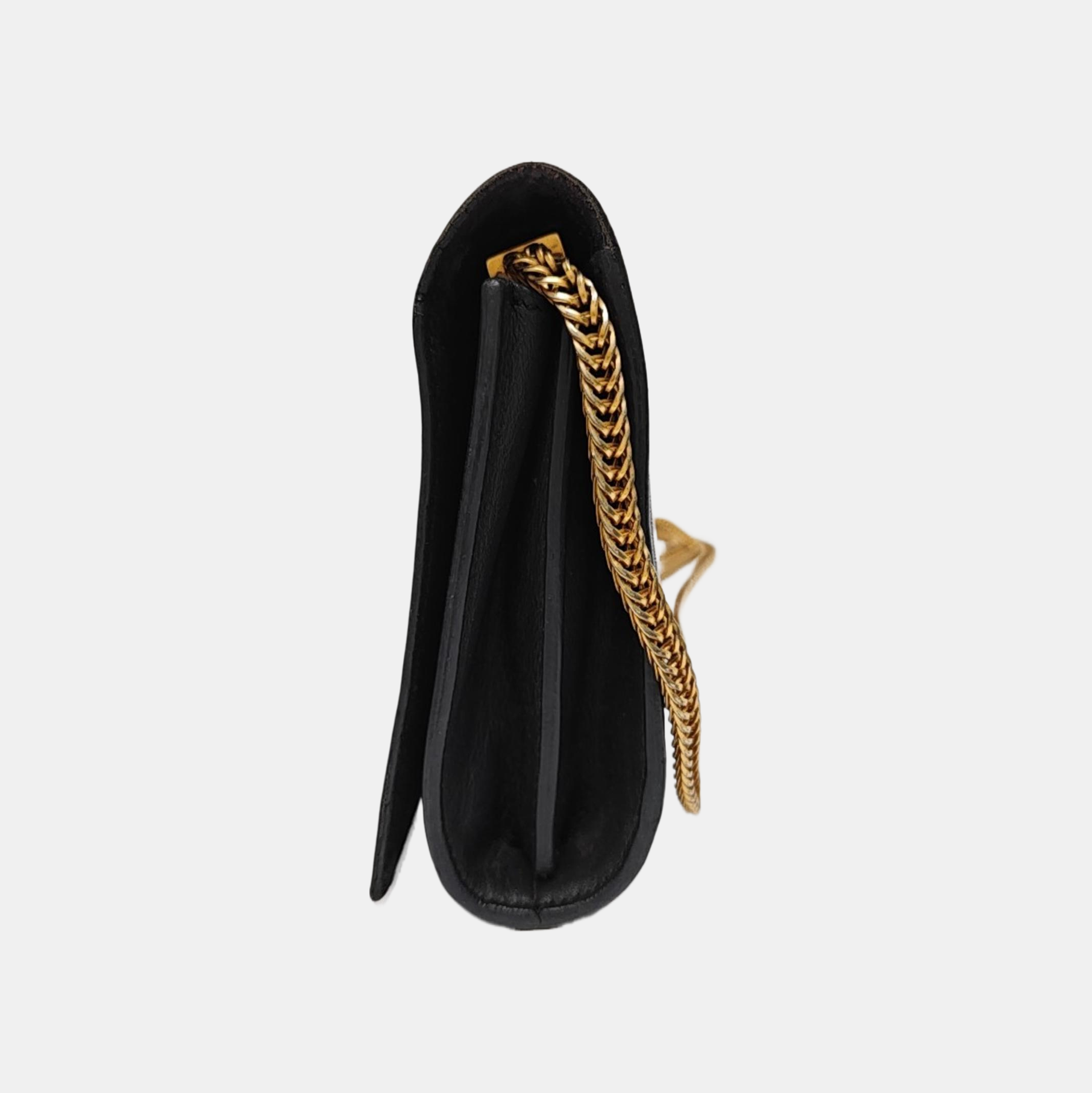 Calfskin Crossbody Bag Black