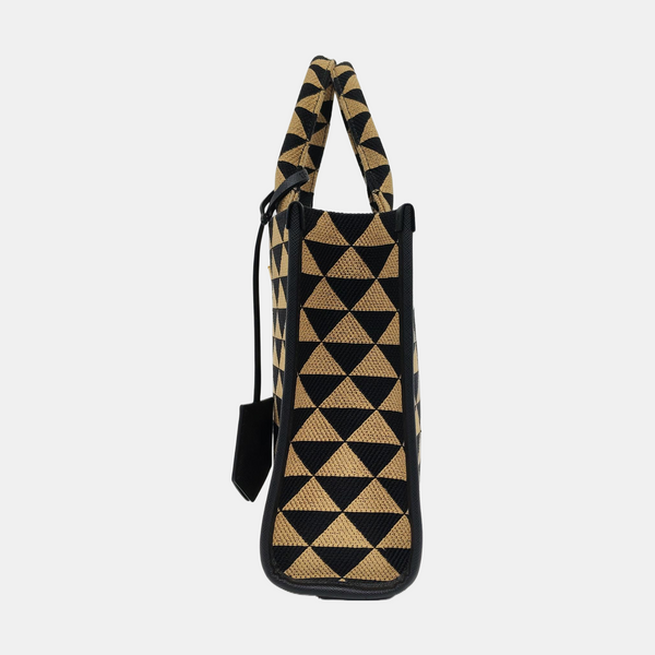 Authenticated pre-owned  Symbole Fabric Brown - Tote Bag at Looply