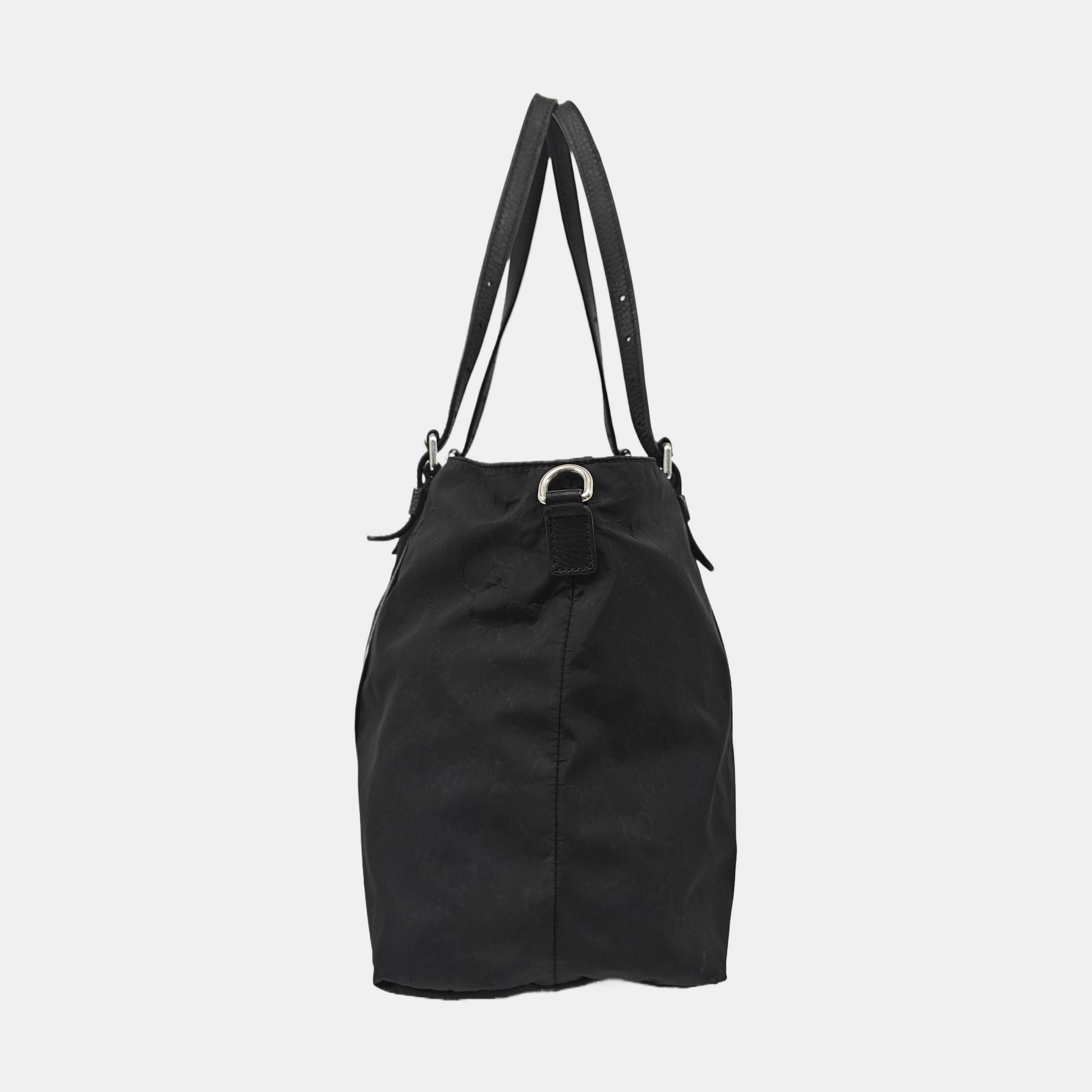GG Imprime Monogram Nylon Black