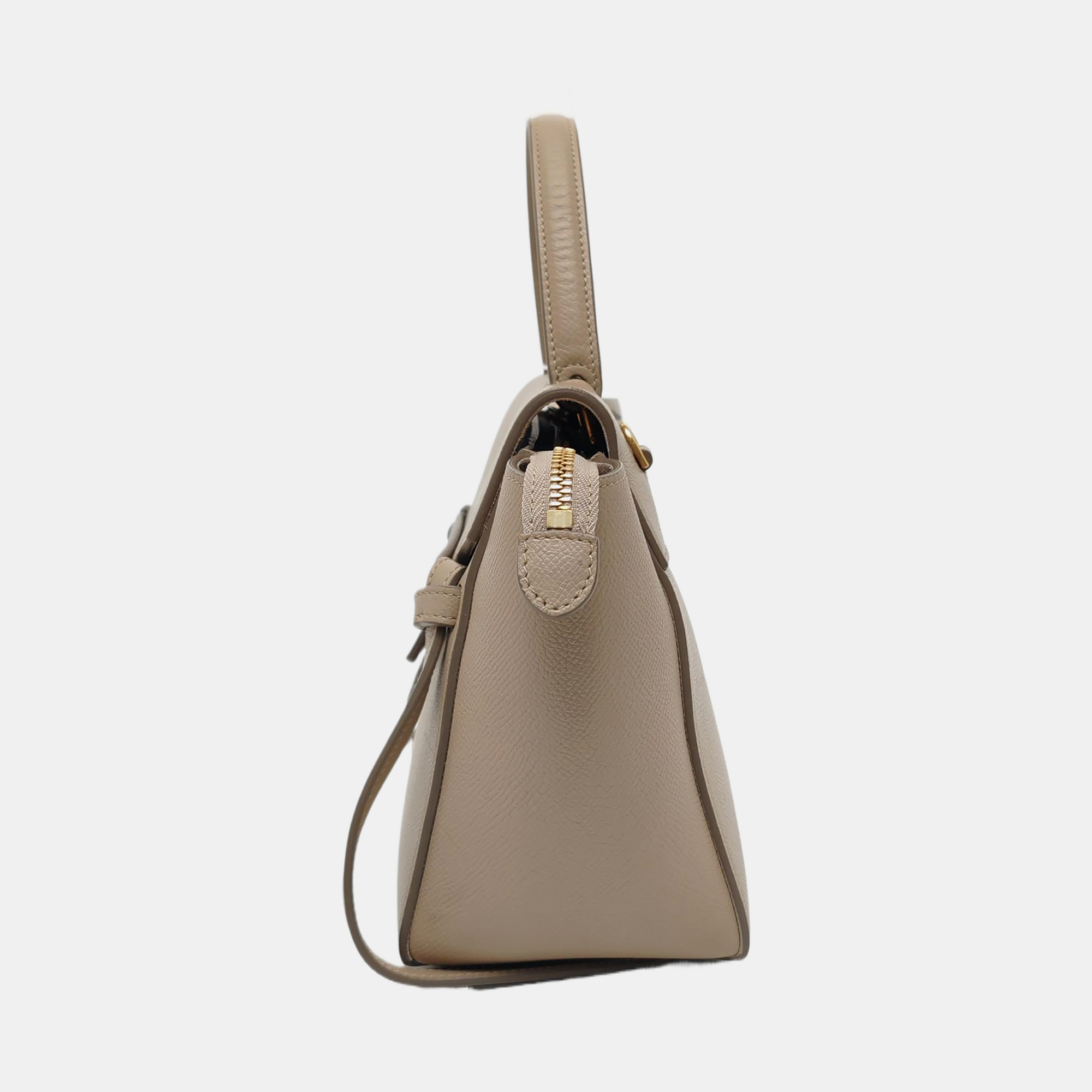 BELT Nano Calfskin Beige