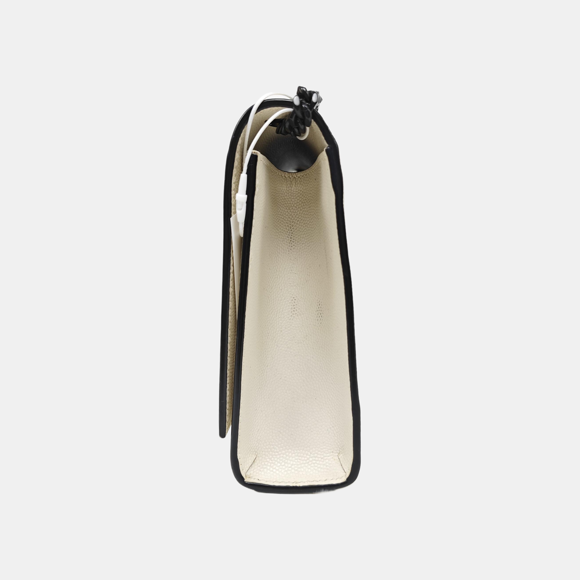 Authenticated pre-owned  KATE Medium Calfskin White - Shoulder Bag at Looply