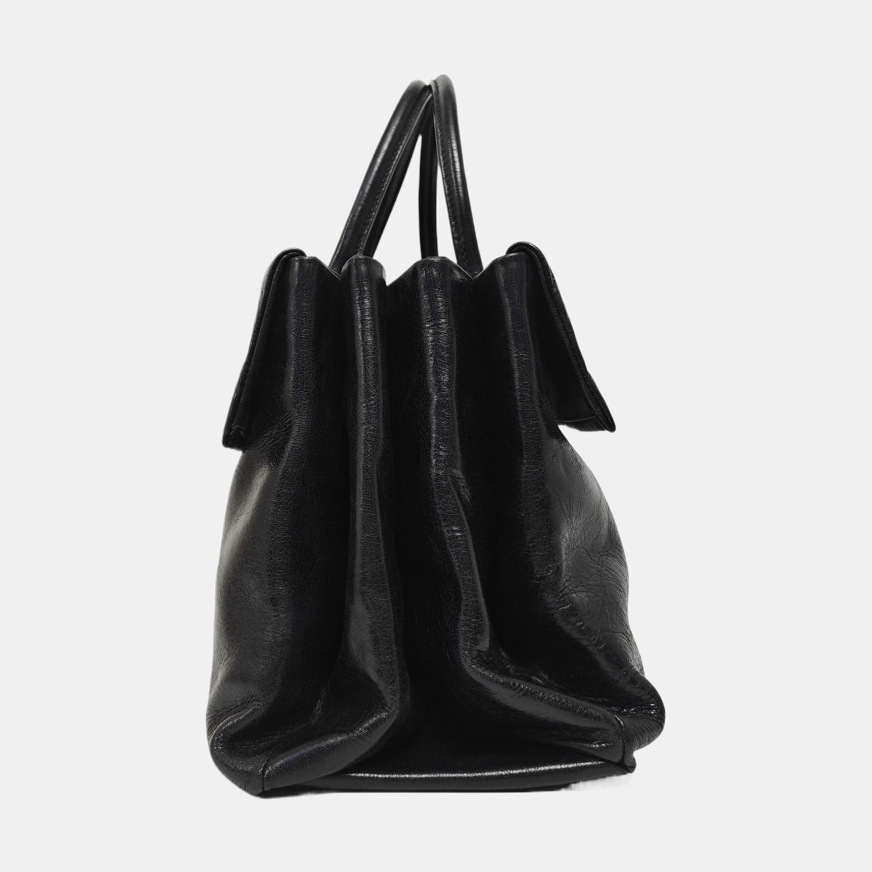 Calfskin Tote Bag Black