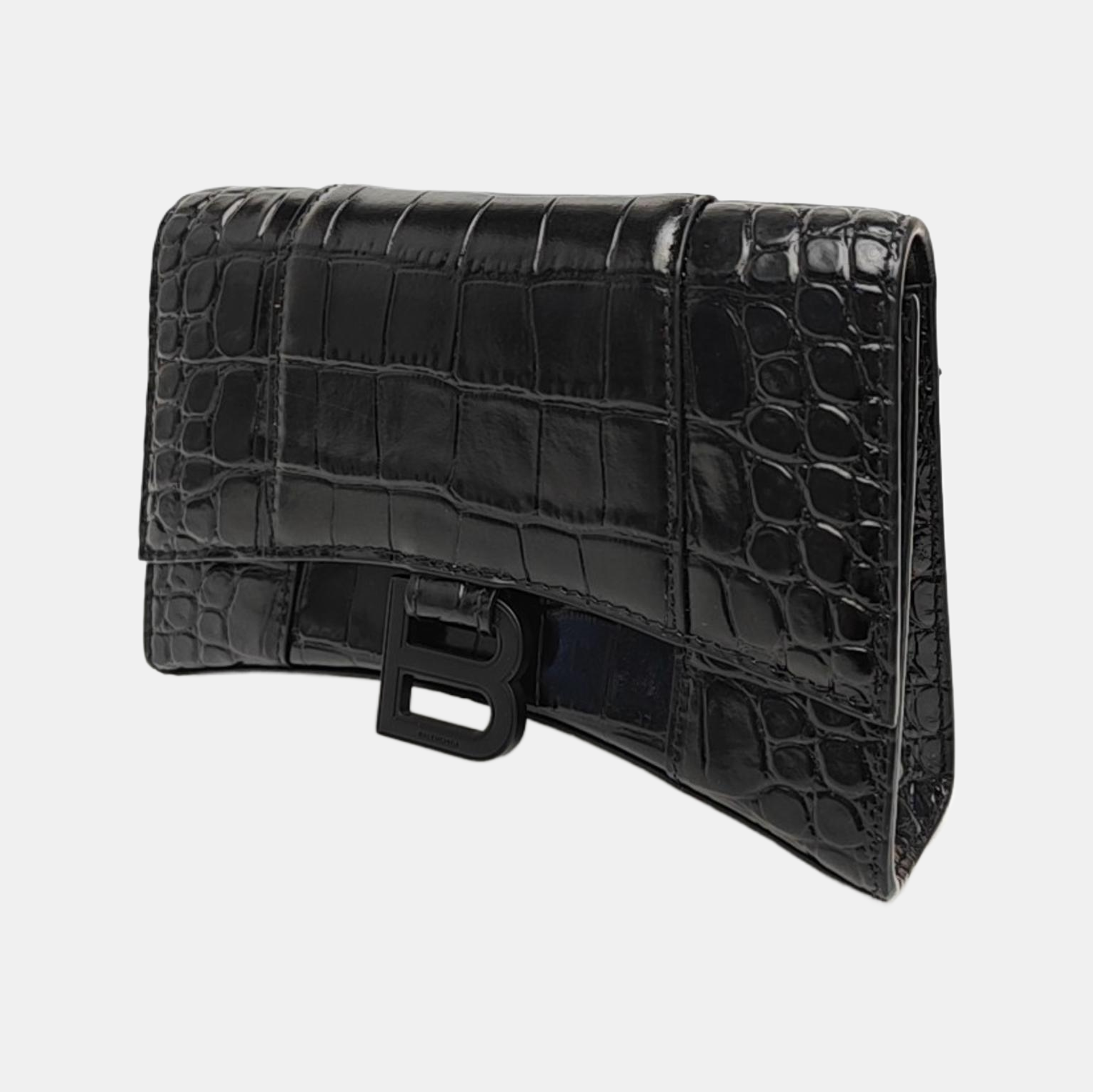 Hourglass XS Calfskin Black