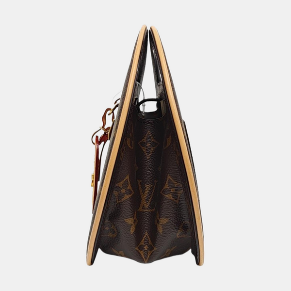 AROUND ME PM Monogram Coated Canvas Brown