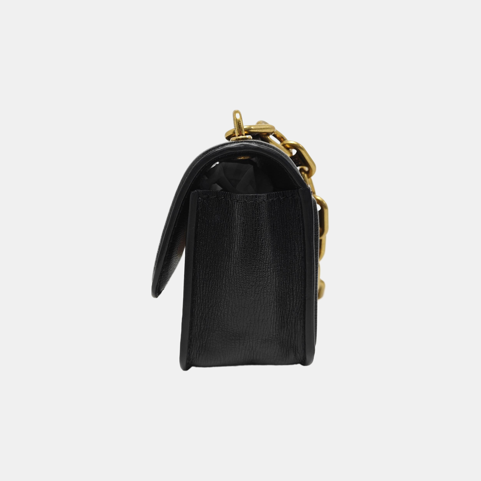 Calfskin Crossbody Bag Black
