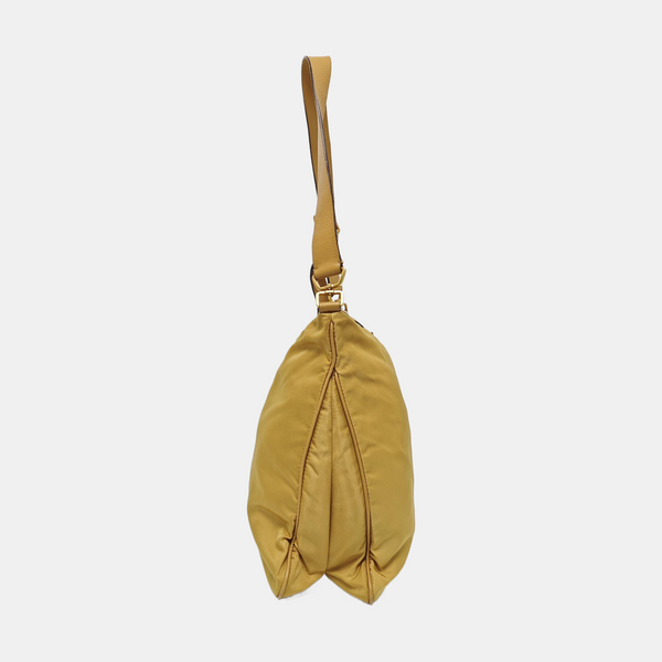 Nylon Shoulder Bag Yellow